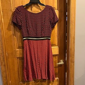 Anthropologie Maeve bunny dress size 8